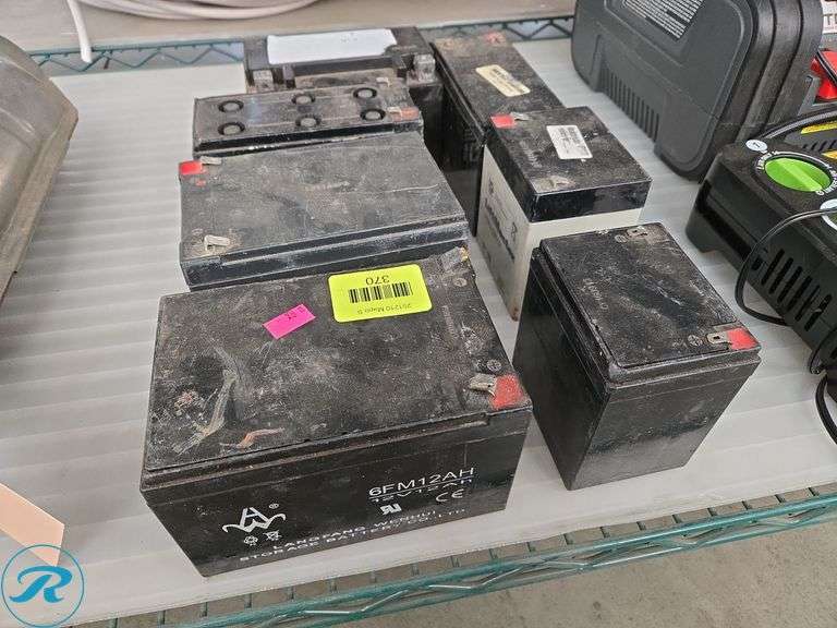 (7) Batteries - Roller Auctions
