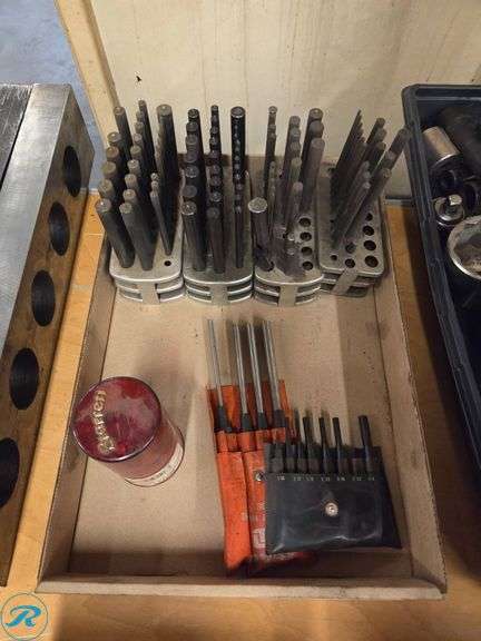 Tray of Metal Punches