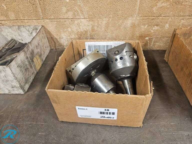 Tray of (3) Boring Heads for Metalworking