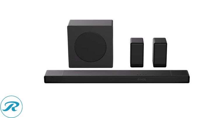 Hisense: AX700 5.1.4 CH Dolby Atmos Soundbar with Wireless Subwoofer- New/ Open Box - Roller Auctions