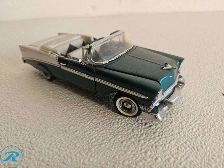 1956 Chevrolet Bel Air Convertible Diecast Model Car - Roller Auctions