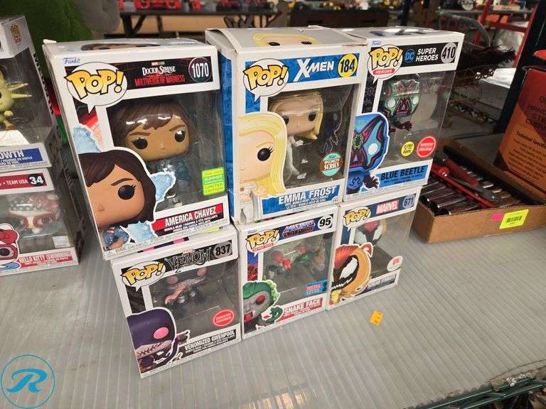 (6)POP! Figurines - Roller Auctions