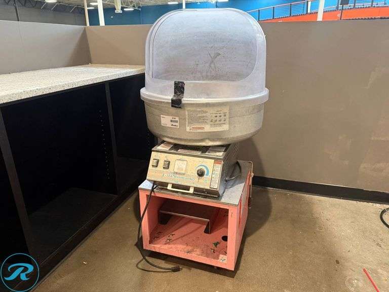 Gold Medal Model X-15A Whirlwind Cotton Candy Machine with Metal Base