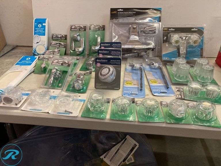 (38-Items Total)  New-  Assorted Bath Accessories And bath Safety Products