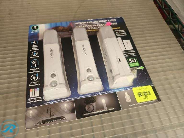 Infinity XT Power Failure Night Lights