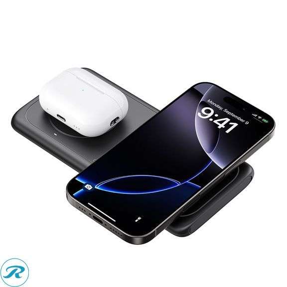 (2) Belkin 2-in-1 Magnetic Wireless Charging Pad with Qi2 15W - Like New - Roller Auctions