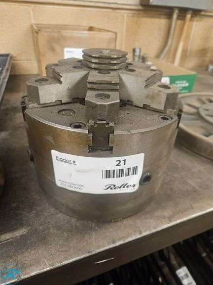 8″ Metal 6-Jaw Chuck