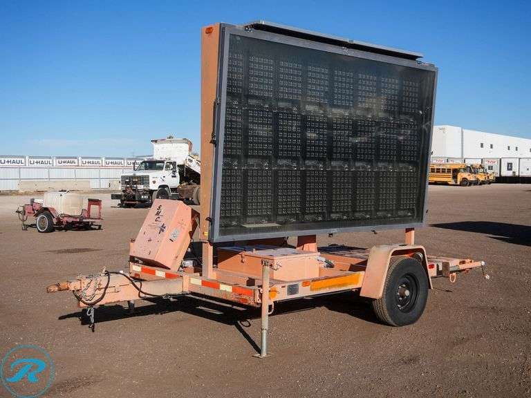 2003 Precision Solar Controls SMC-1000 Towable Message Board
