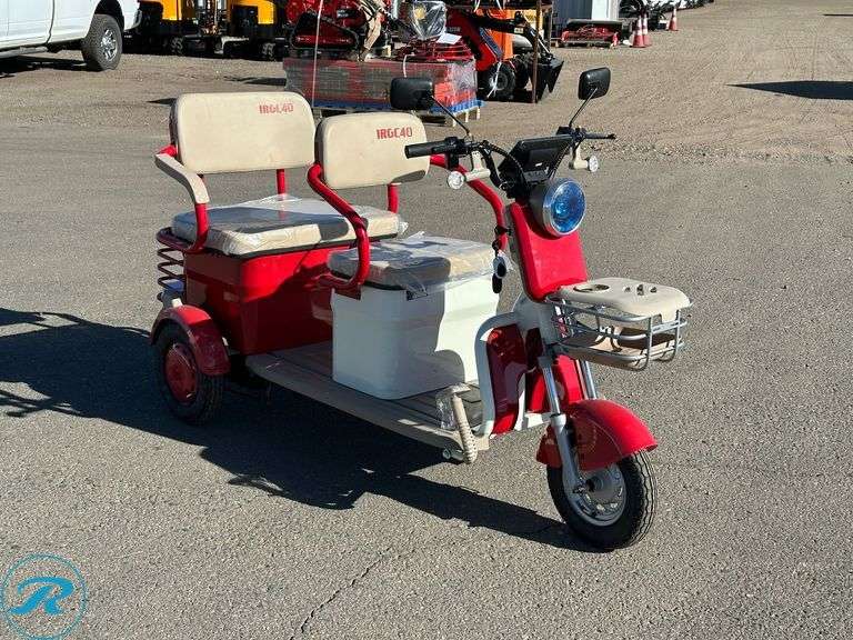 New 2025  I-Ranch  IRGC40 Mini 3-Wheel  Golf Cart, Electric - Roller Auctions