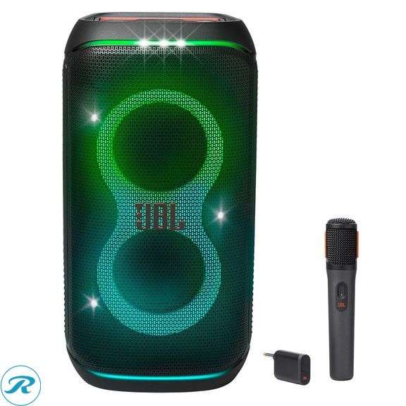 JBL PartyBox 120 Portable Party Speaker with Wireless Microphone - New