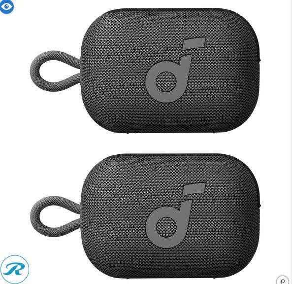 Soundcore Select 4 Go Bluetooth Speaker by Anker, 2-pack Bundle - Like New