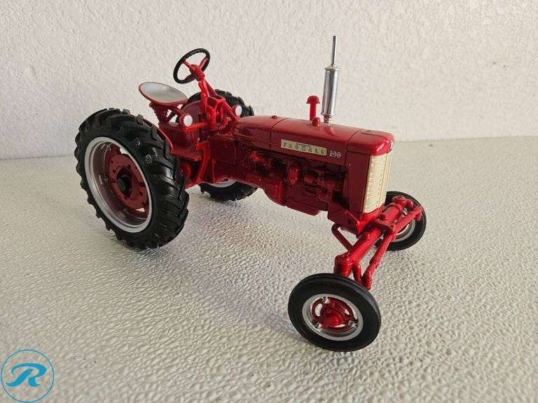 (2) McCormick Farmall Diecast Model Tractors; Models Super M-TA and 230 - Roller Auctions