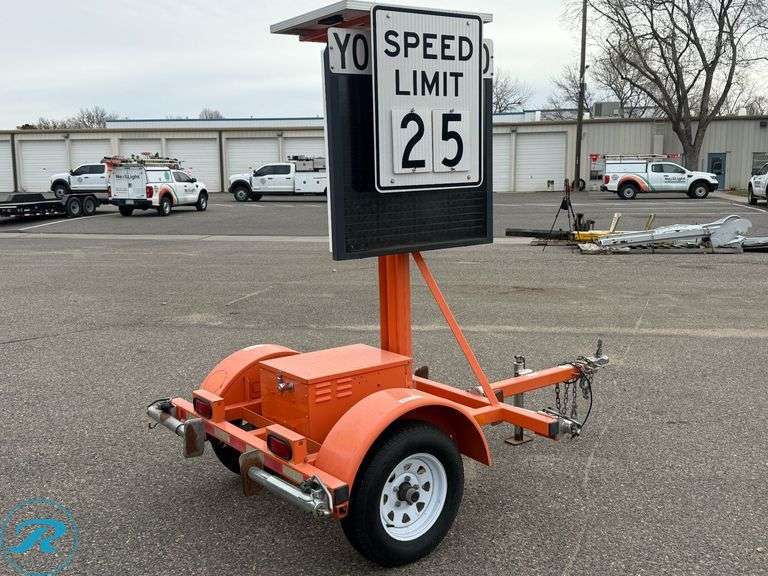 2015  Wanco  WSDT3-S  Towable Speed Limit Trailer