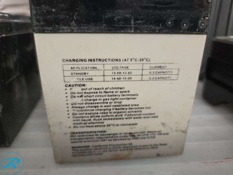 (7) Batteries - Roller Auctions