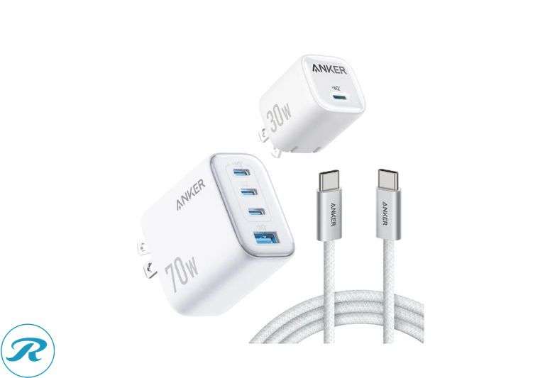 Anker: 70W/30W Wall Charger Bundle- Like New - Roller Auctions