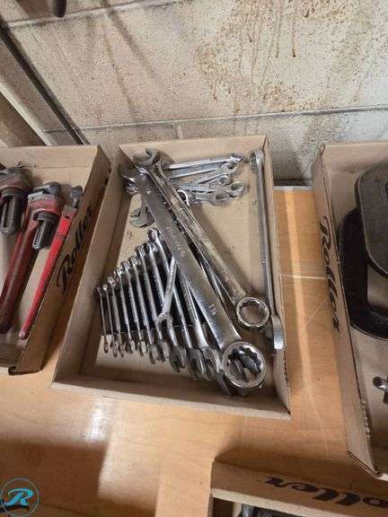 Tray of Wrenches