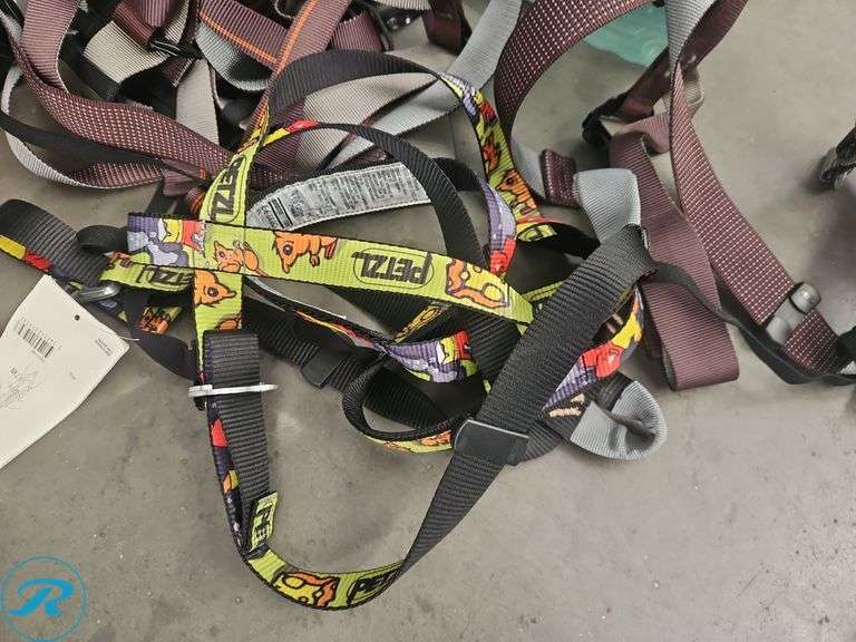 Petzl Climbing Harnesses and Rope - Roller Auctions