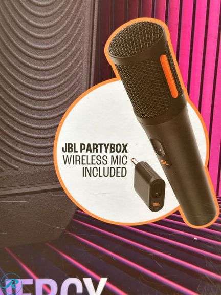 JBL PartyBox 120 Portable Party Speaker with Wireless Microphone - New - Roller Auctions