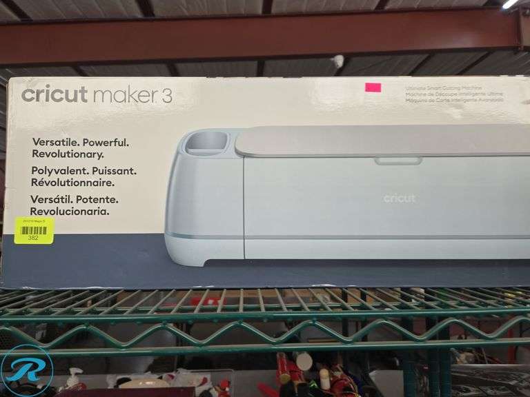 (2) Cricut Smart Cutting Machines, Explorer 3 and Maker 3 - Roller Auctions