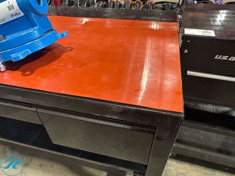 Blue-Point Rolling 2-Drawer Workbench - Roller Auctions