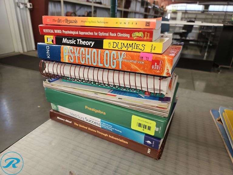 (9) Educational Books - Roller Auctions