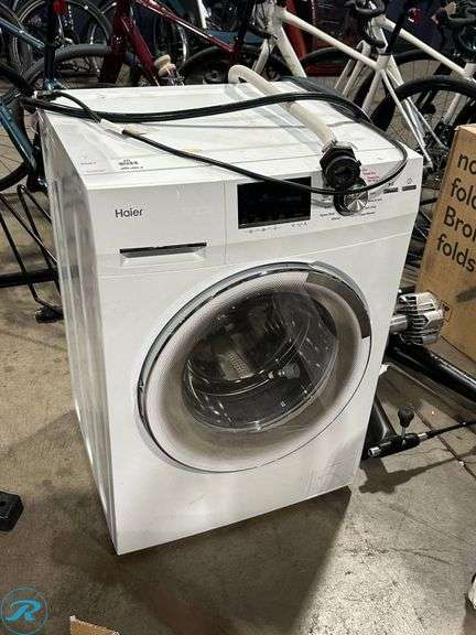 Haier HLC1700AXW Combination Washer-Dryer, 120V