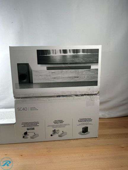 Sony HT-SC40 2.1ch Soundbar with Wireless Subwoofer - New - Roller Auctions
