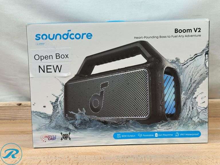 Soundcore Boom V2 Outdoor Bluetooth Speaker - New - Roller Auctions