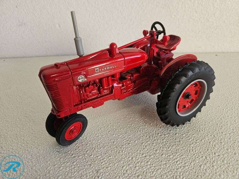 (2) McCormick Farmall Diecast Model Tractors; Models Super M-TA and 230 - Roller Auctions