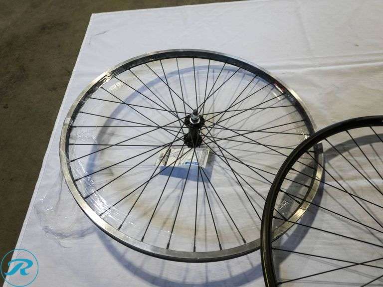 (5) Bicycle Front Wheels Including Industry Nine, Quality Wheels, and ...