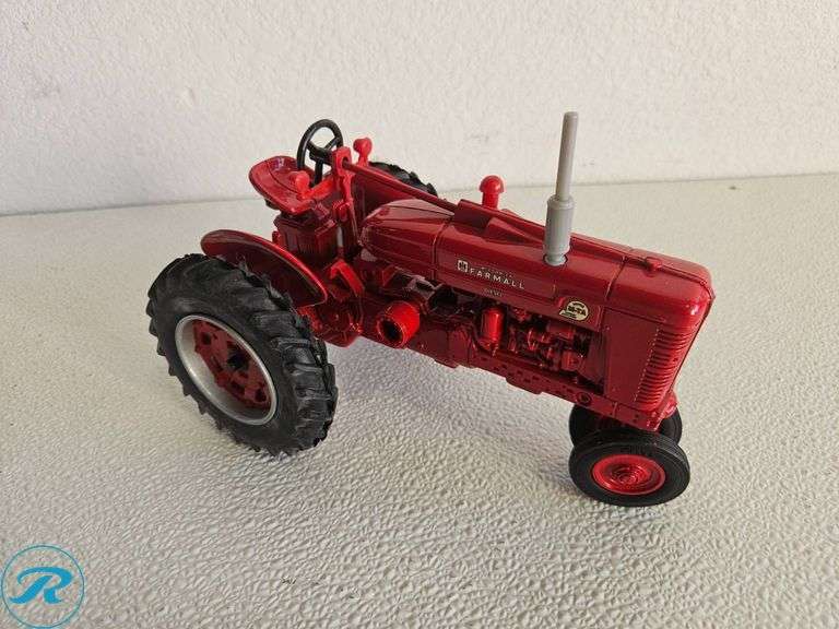 (2) McCormick Farmall Diecast Model Tractors; Models Super M-TA and 230 - Roller Auctions