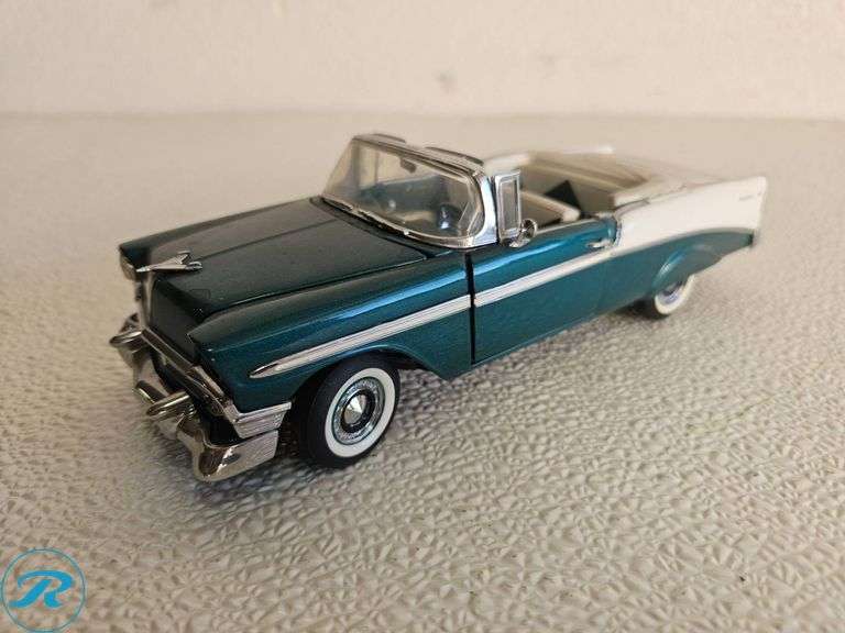 1956 Chevrolet Bel Air Convertible Diecast Model Car - Roller Auctions