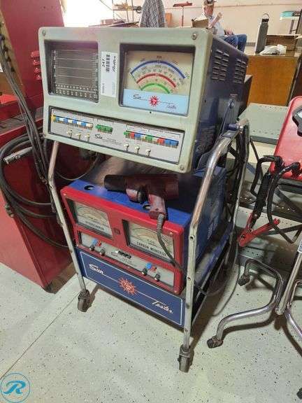 Sun Modular Engine Analyzer Sun Diagnostic Engine Analyzer on Mobile Stand - Roller Auctions