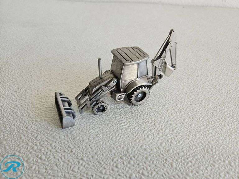 (2) Ford Diecast Model Tractors: Backhoe Loader and 8970 Tractor - Roller Auctions