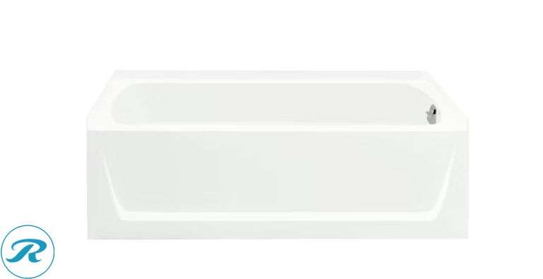 New-Sterling 30.5-in x 60-in White Fiberglass/Plastic Composite Rectangle Alcove Soaking Bathtub ( Right Drain )