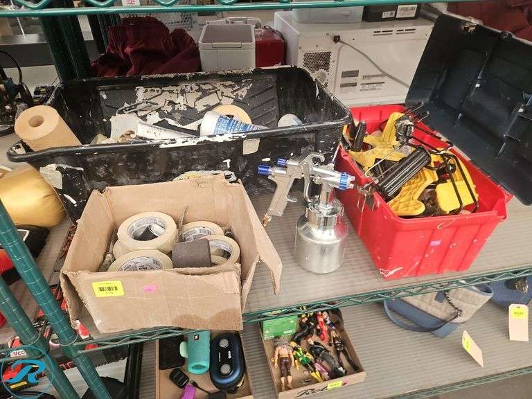 Paint Sprayer, Masking Tools and Paint Prep Supplies