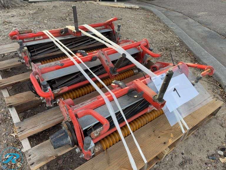 (3) Jacobsen Mower Reels, 24”