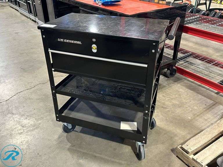 U.S. General 1-Drawer Tool Cart