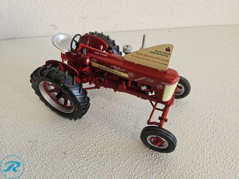 (2) McCormick Farmall Diecast Model Tractors, Models 350 and 450 - Roller Auctions