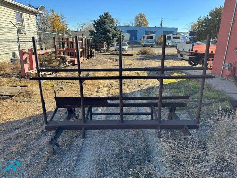 Steel Frame Racking With Multiple Storage Slots - Roller Auctions