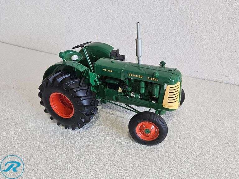 Oliver Super 99 Diesel Diecast Model Tractor - Roller Auctions
