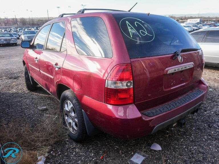 2002  Acura  MDX Touring  AWD - Roller Auctions