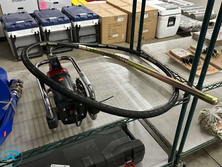 New Mustang CV3500 Concrete Vibrator - Roller Auctions