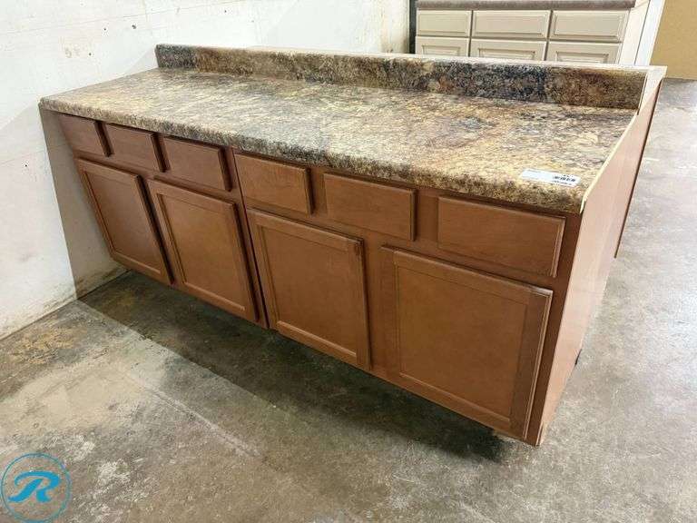 2-Piece Vanity Cabinet Set, Timberlake Fairfield Spice (Discontinued Color)