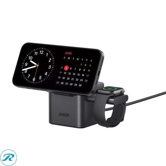 Anker MagGo Magnetic 3-in-1 Wireless Charging Stand - New - Open Box - Roller Auctions