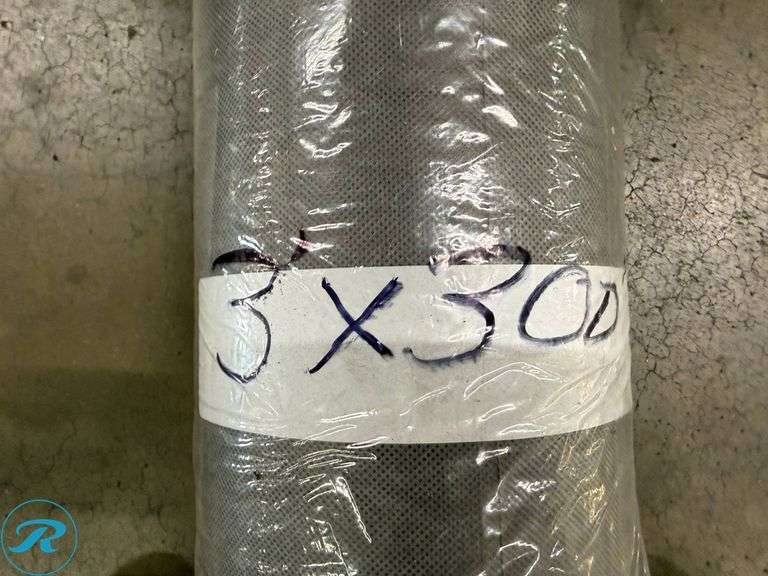 (2) Rolls of Landscape Fabric, 3ft x 300ft - Roller Auctions