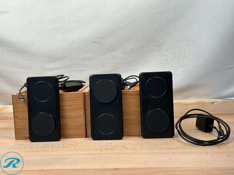 (3) Belkin 2-in-1 Magnetic Wireless Charging Pad with Qi2 15W - Used