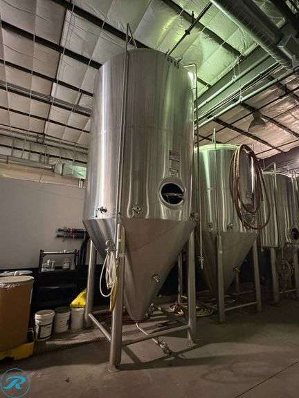 Atlantic Brew Supply 90 BBL Jacketed Fermentation Tank - Roller Auctions