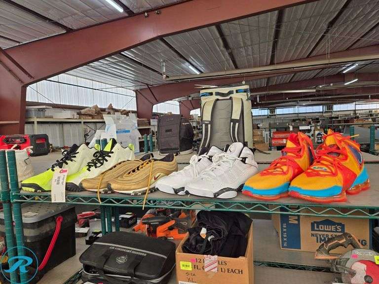 Nike, Reebok, and Jordan Athletic Shoes, Size 9.5-10.5