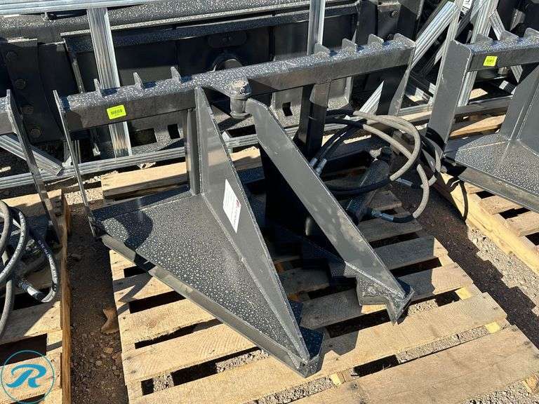 New JCT Hydraulic Tree Pulling Attachment to Fit Skid Steer Loader ...